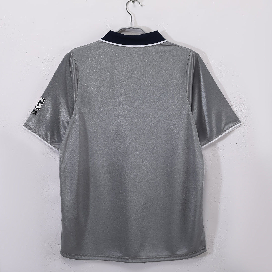 PSG 2000/01 Visitante Gris Cuello Polo