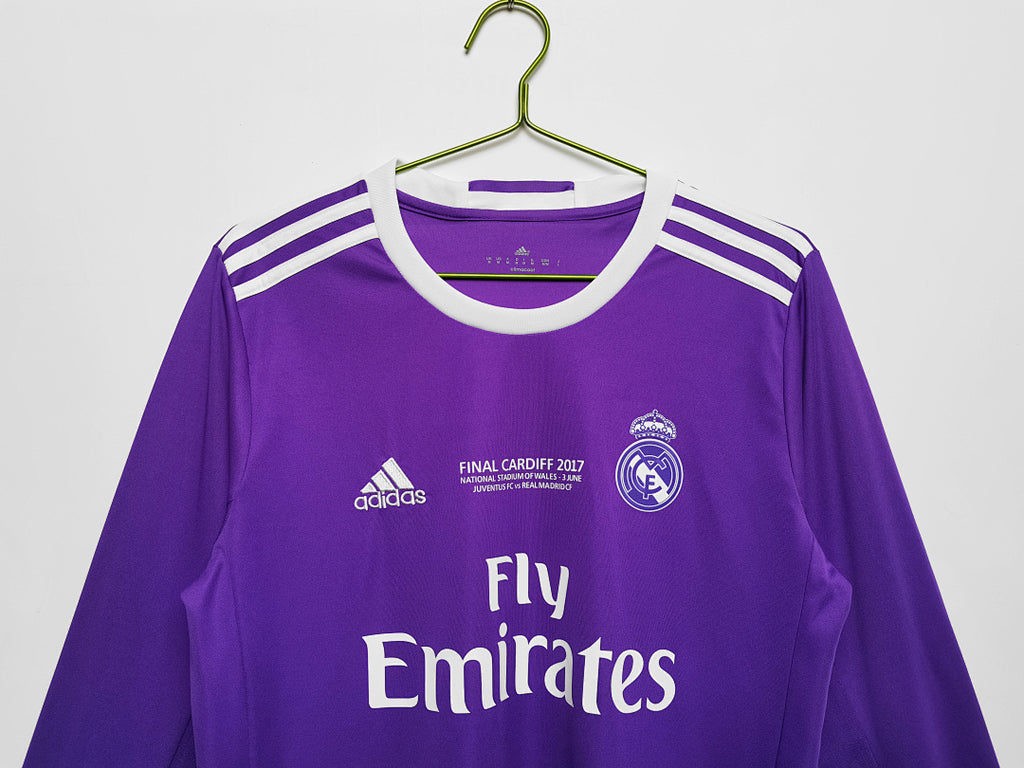 Real Madrid 2016/17 Visitante Manga Larga