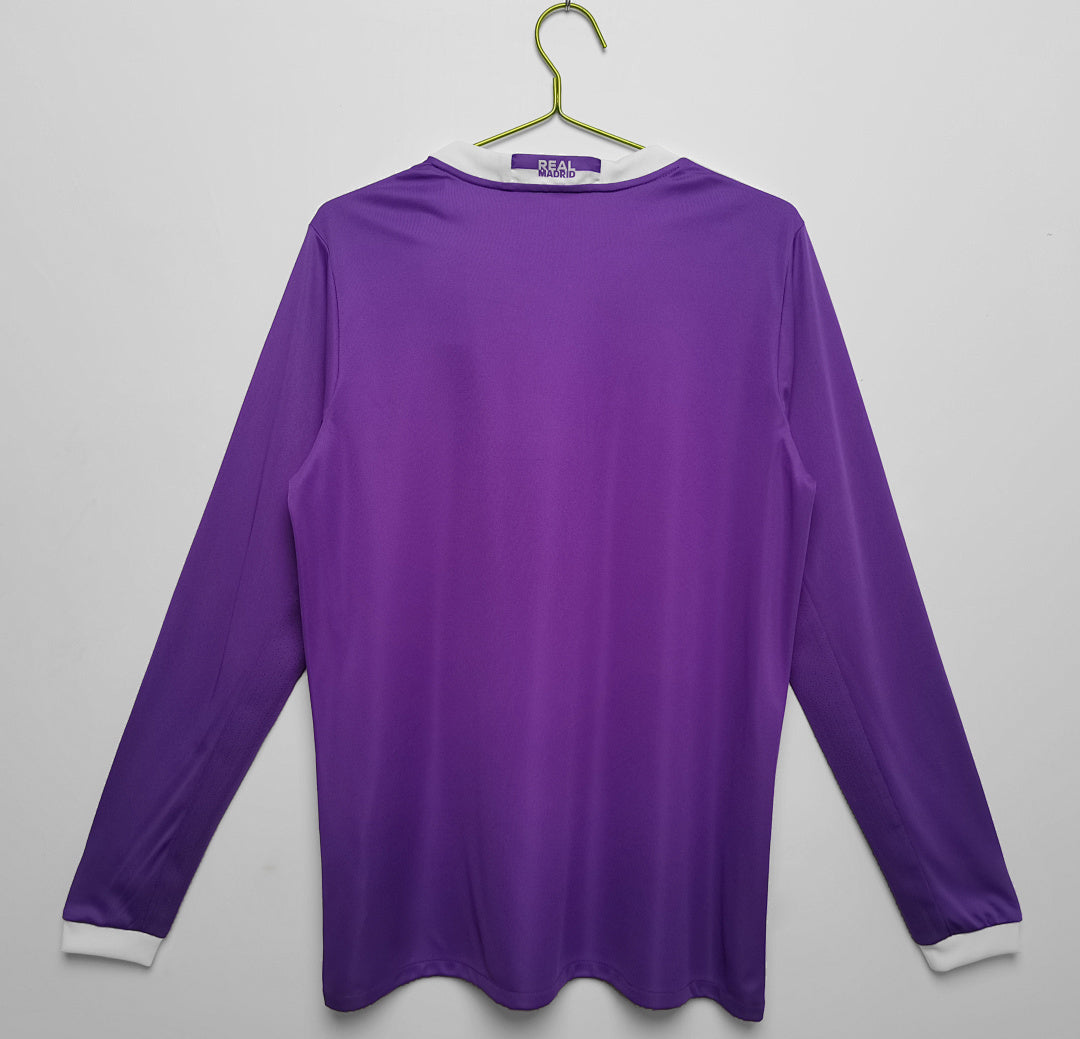 Real Madrid 2016/17 Visitante Manga Larga