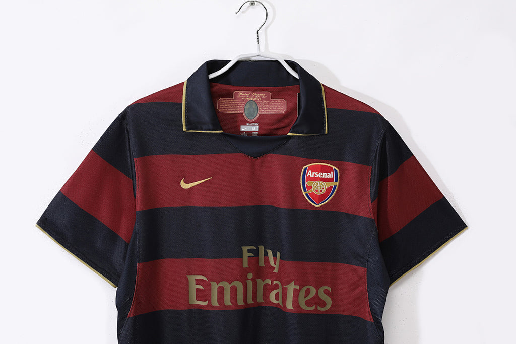 Arsenal 2007/08 Segunda Visitante Retro