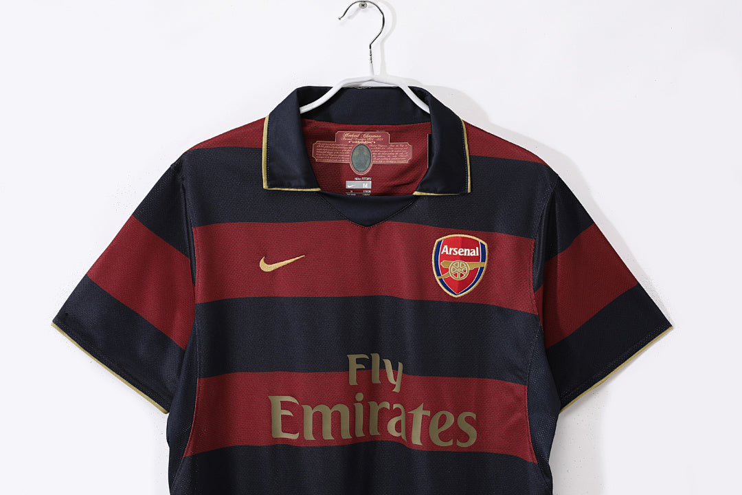 Arsenal 2007/08 Segunda Visitante Retro