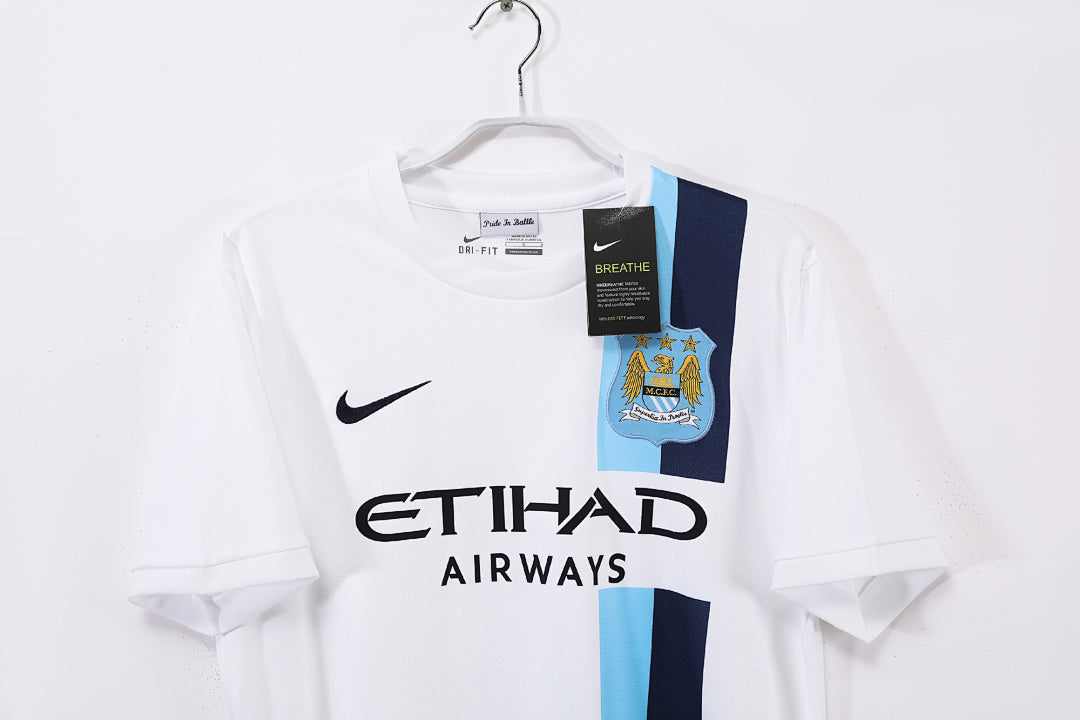 Manchester City 2013/14 Segunda Visitante Blanco