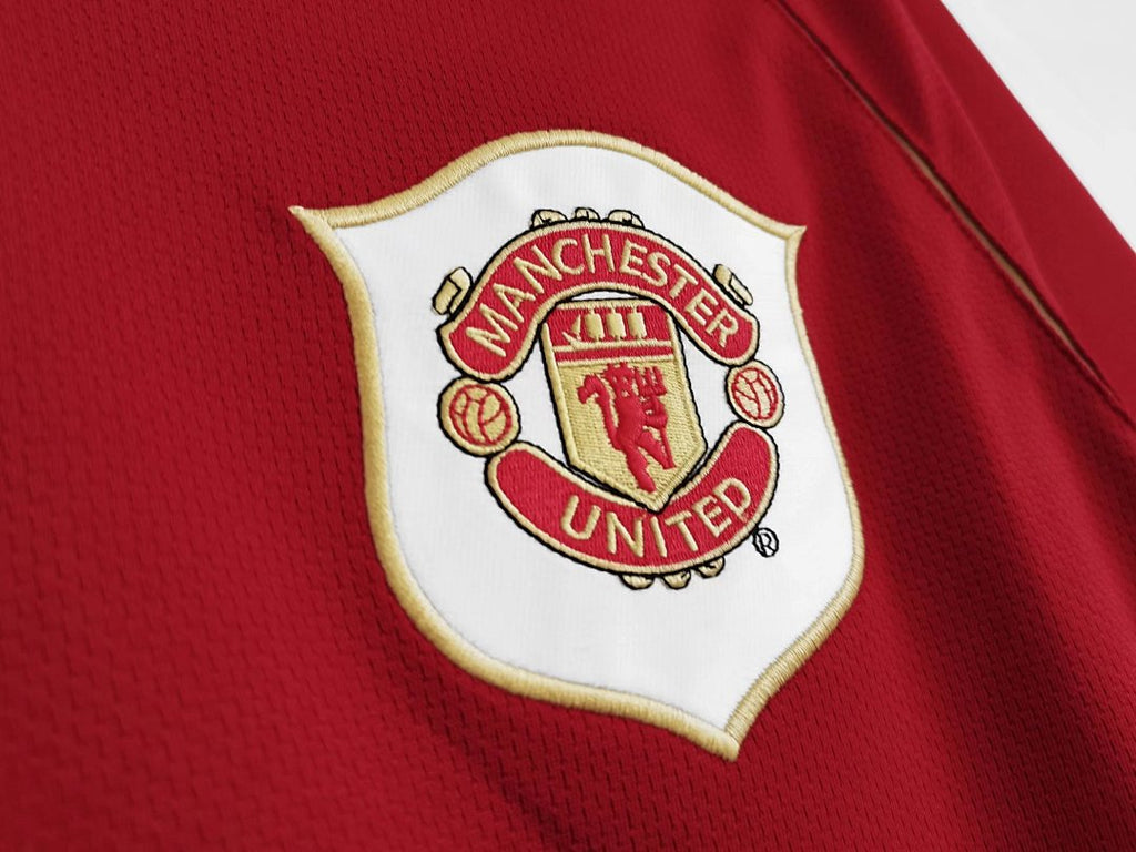 Manchester United 2006/07 Local Manga Larga