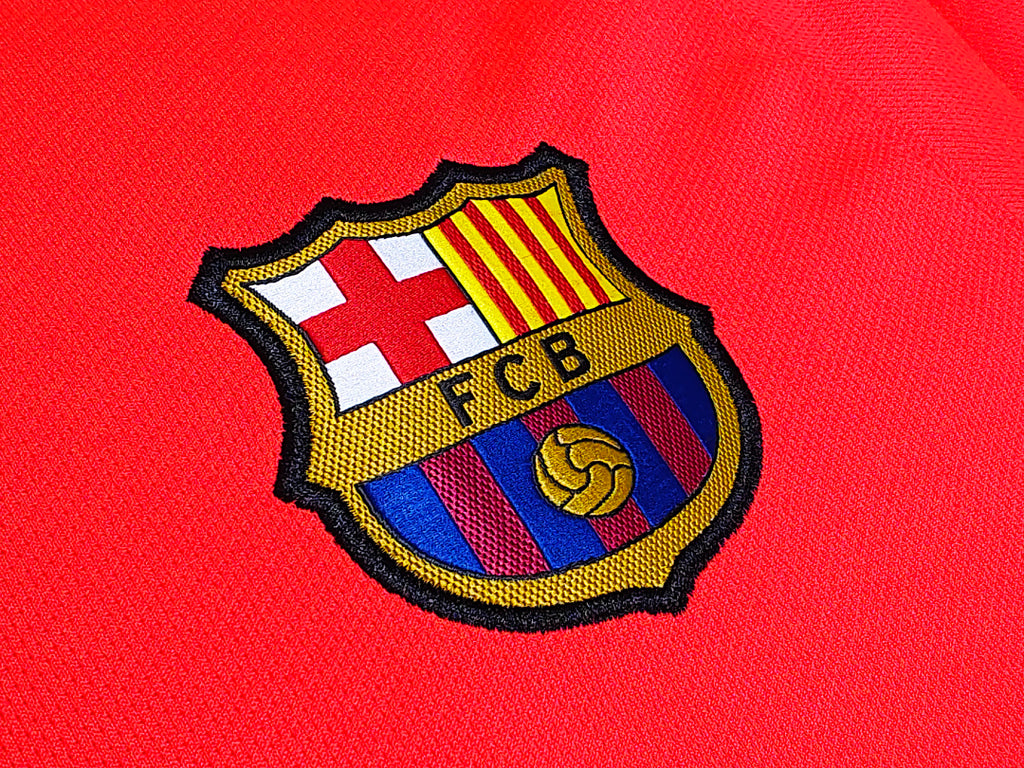 Barcelona 2014/15 Visitante Rojo Anaranjado