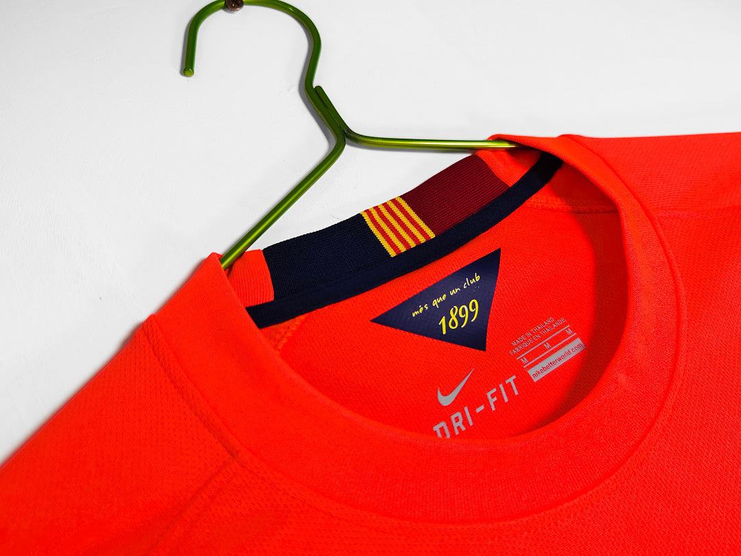 Barcelona 2014/15 Visitante Rojo Anaranjado