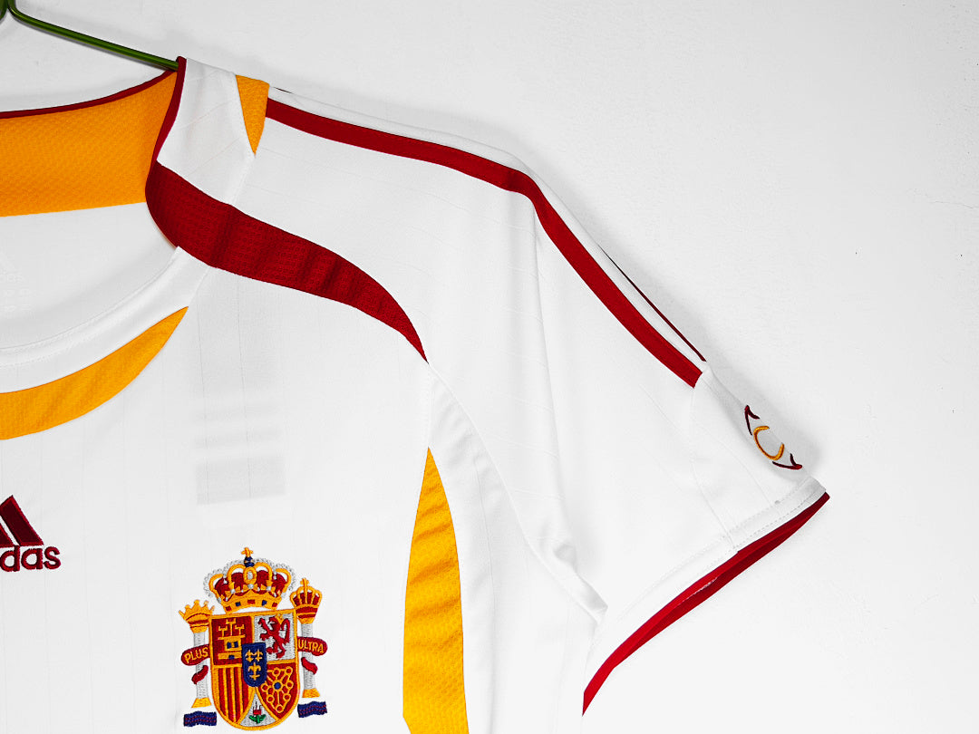España 2006 Visitante Blanco Retro
