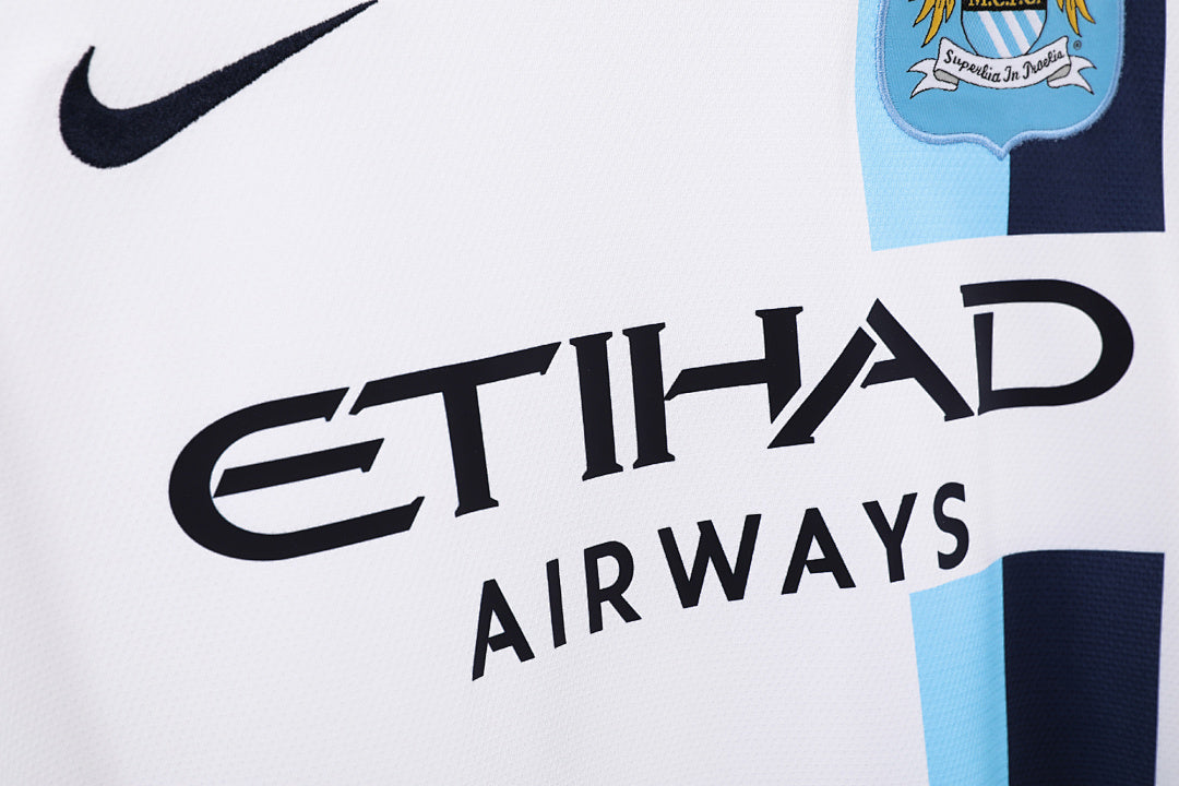 Manchester City 2013/14 Segunda Visitante Blanco