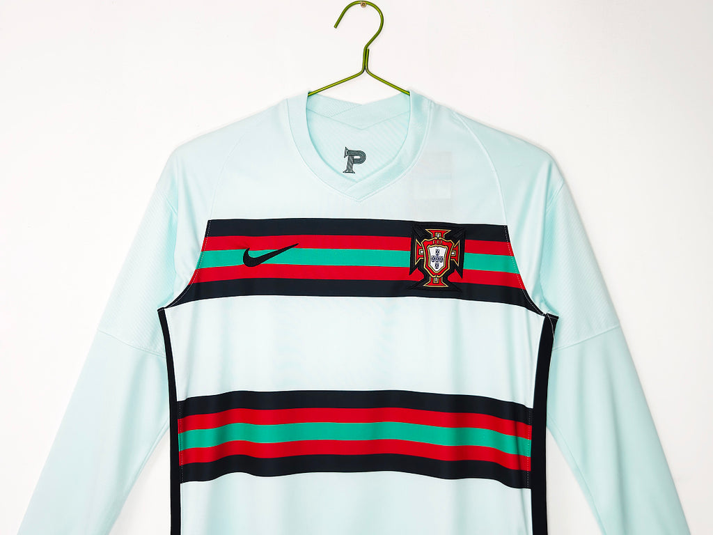 Portugal 2020 Visitante Manga Larga Retro