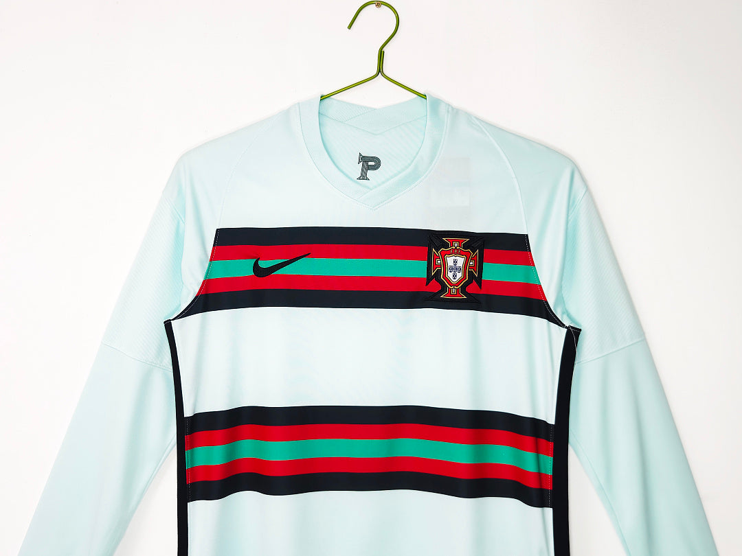Portugal 2020 Visitante Manga Larga Retro
