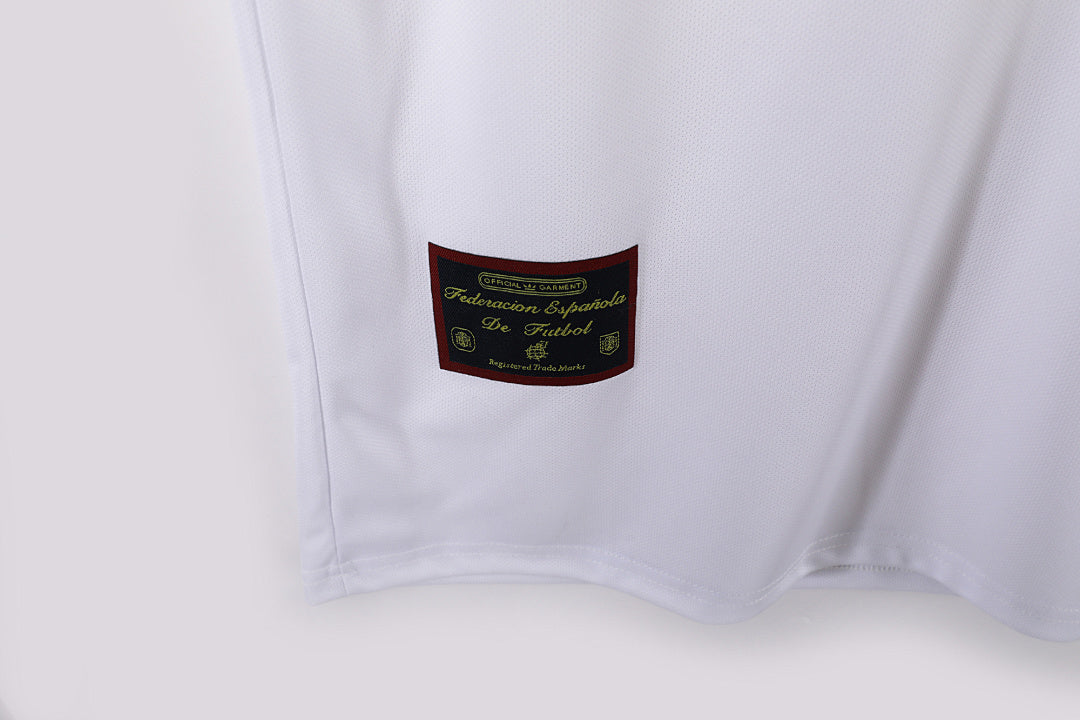 España 1996 Segunda Visitante Blanco Retro