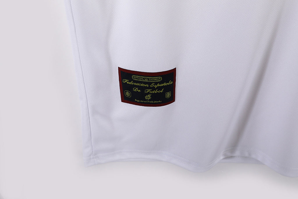 España 1996 Segunda Visitante Blanco Retro