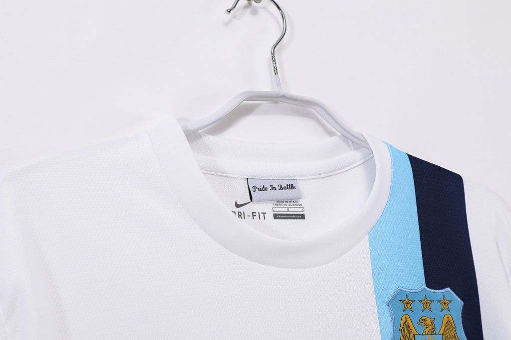 Manchester City 2013/14 Segunda Visitante Blanco
