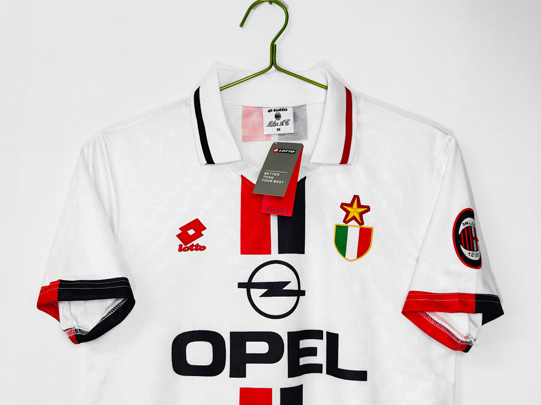 AC Milan 1996/97 Visitante Blanco