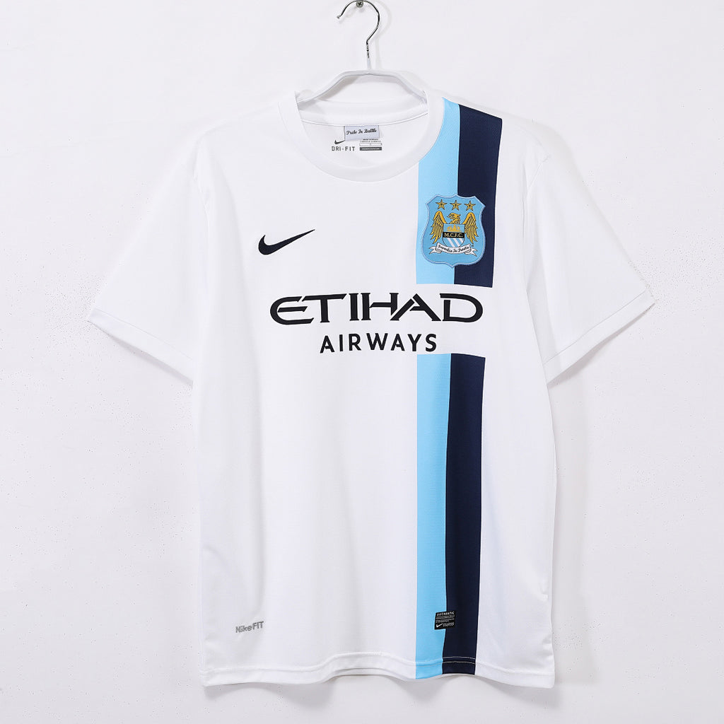 Manchester City 2013/14 Segunda Visitante Blanco