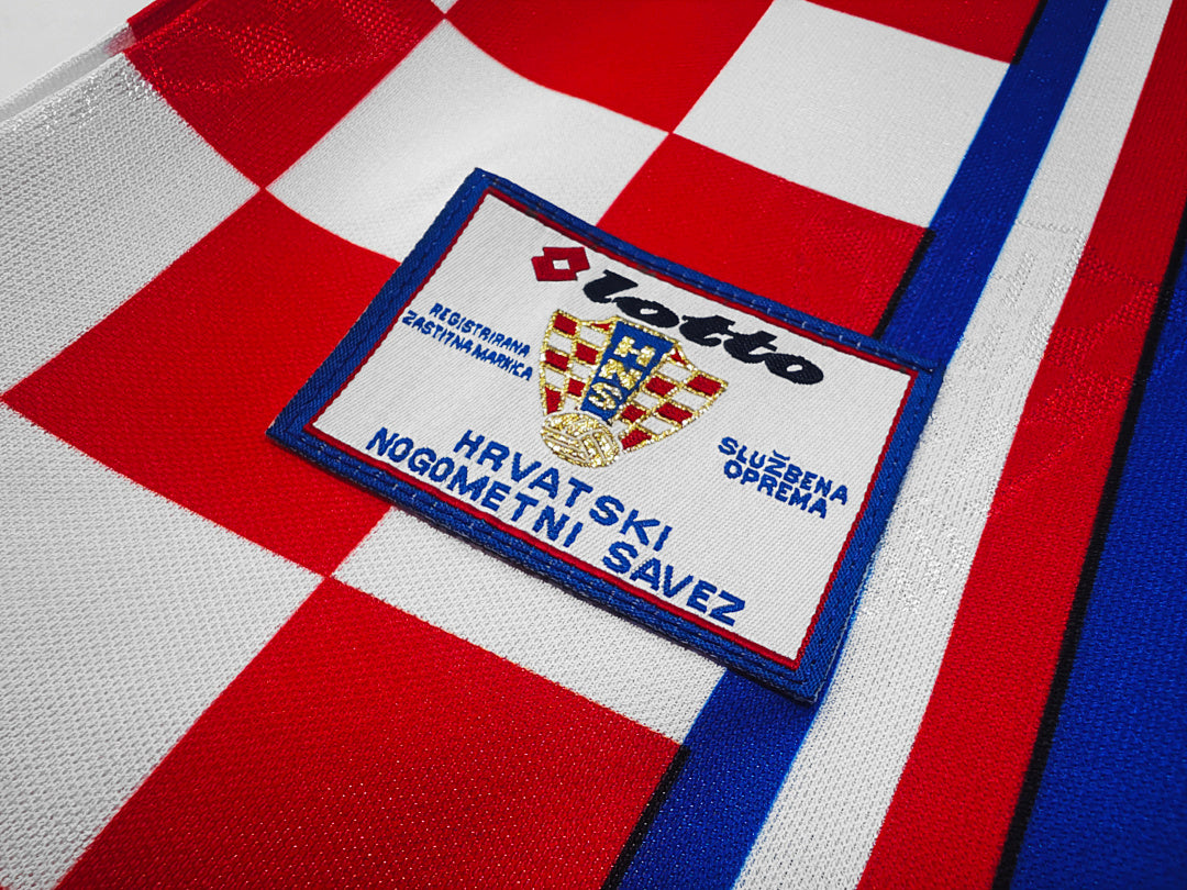 Croacia 1998 Visitante Retro