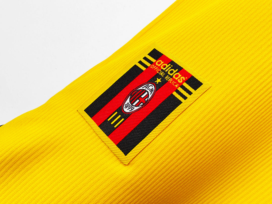 AC Milan 1999/00 Visitante Amarillo