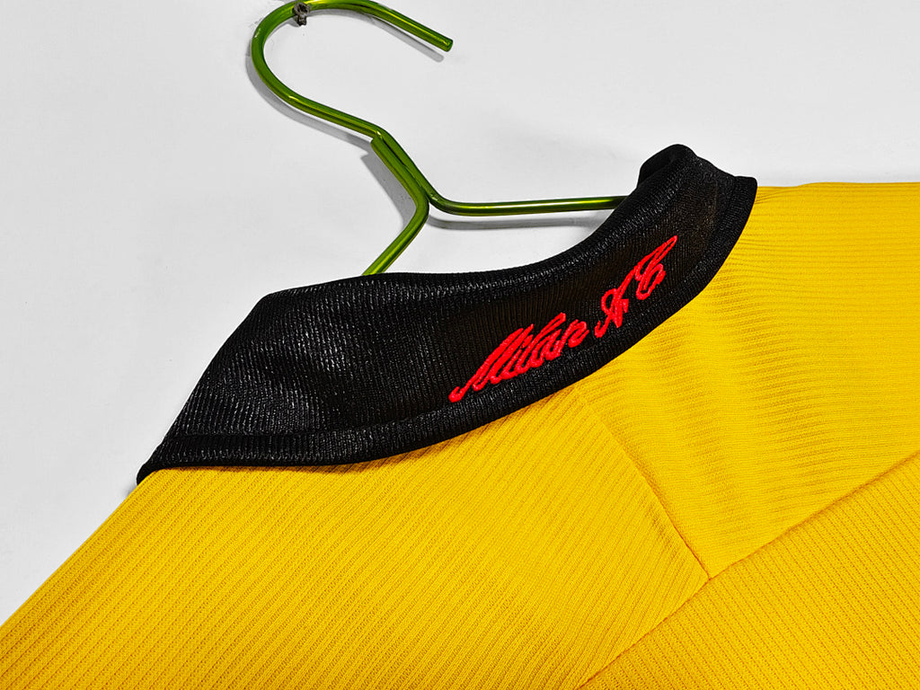 AC Milan 1999/00 Visitante Amarillo