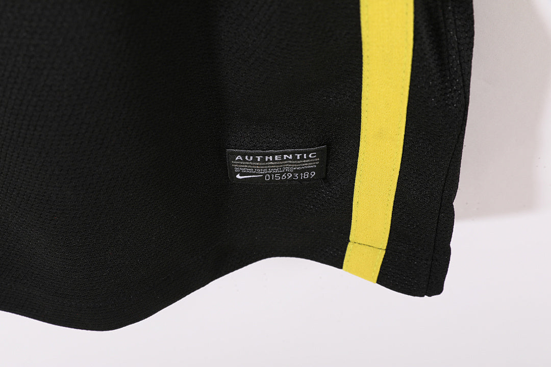 Barcelona 2013/14 Segunda Visitante Negro Retro