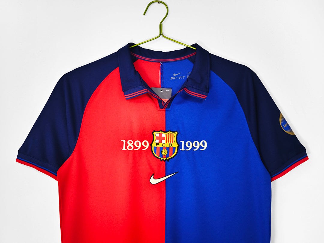 Barcelona 1999/00 Local Edición Conmemorativa Retro Centenario
