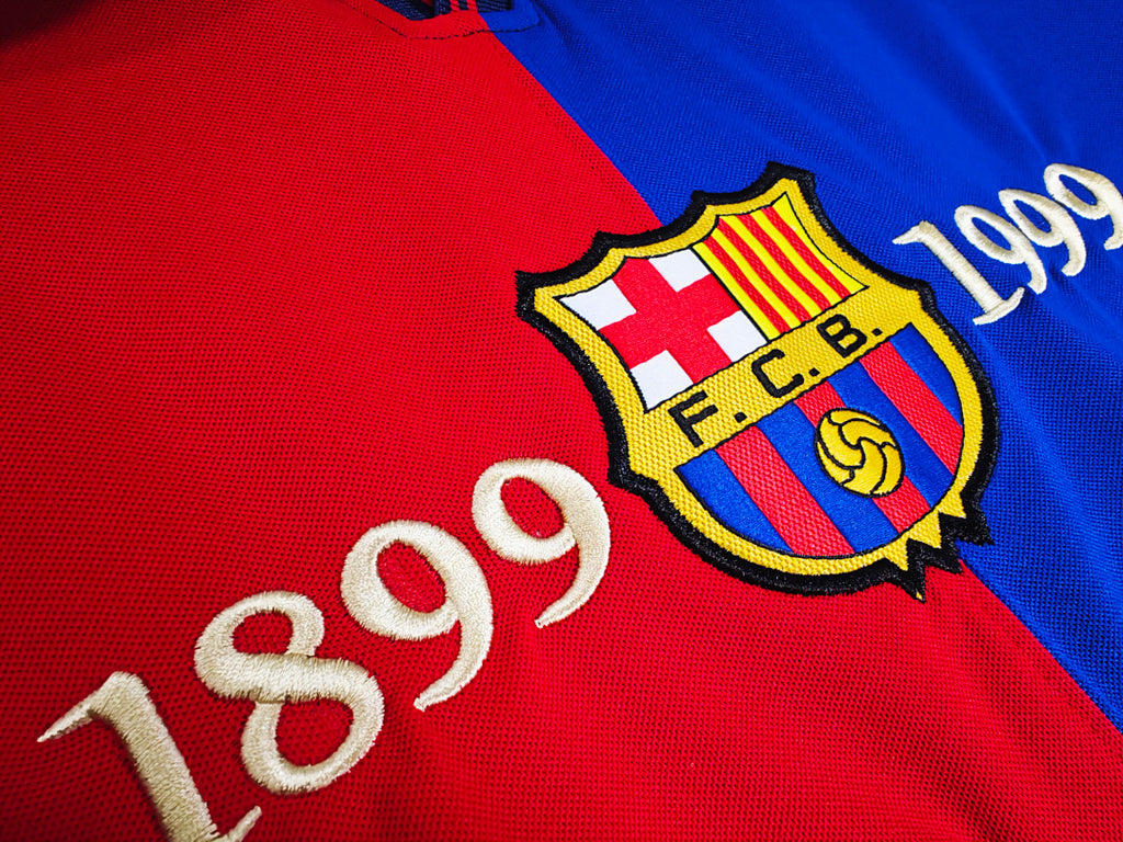 Barcelona 1999/00 Local Edición Conmemorativa Retro Centenario