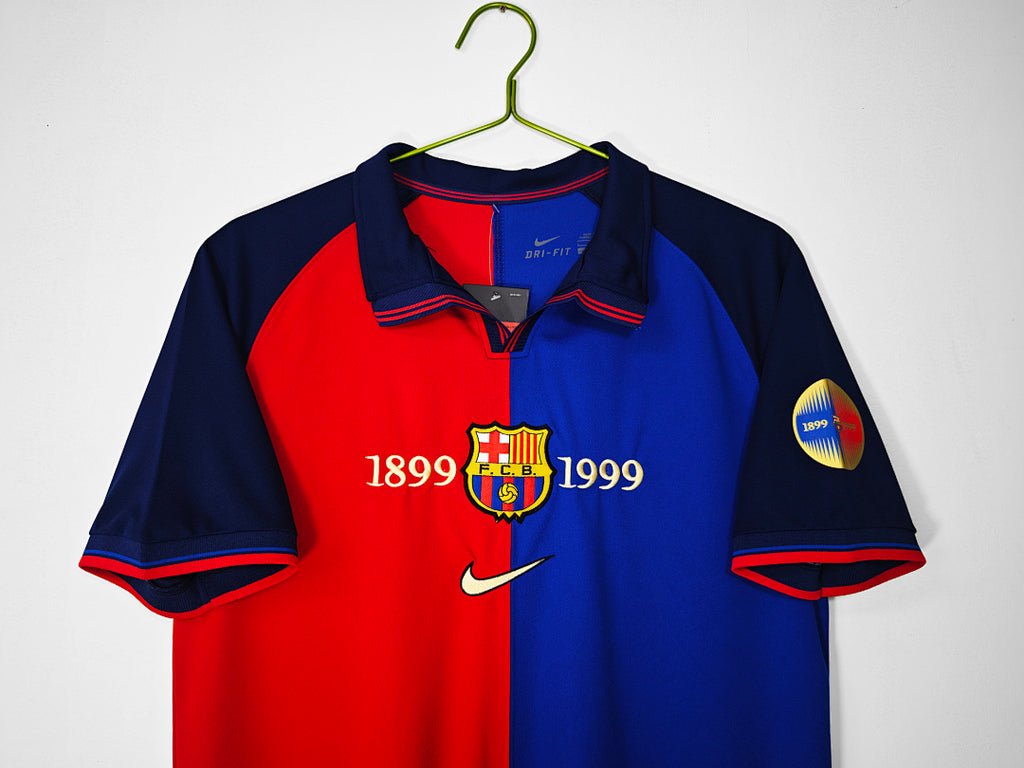 Barcelona 1999/00 Local Edición Conmemorativa Retro Centenario