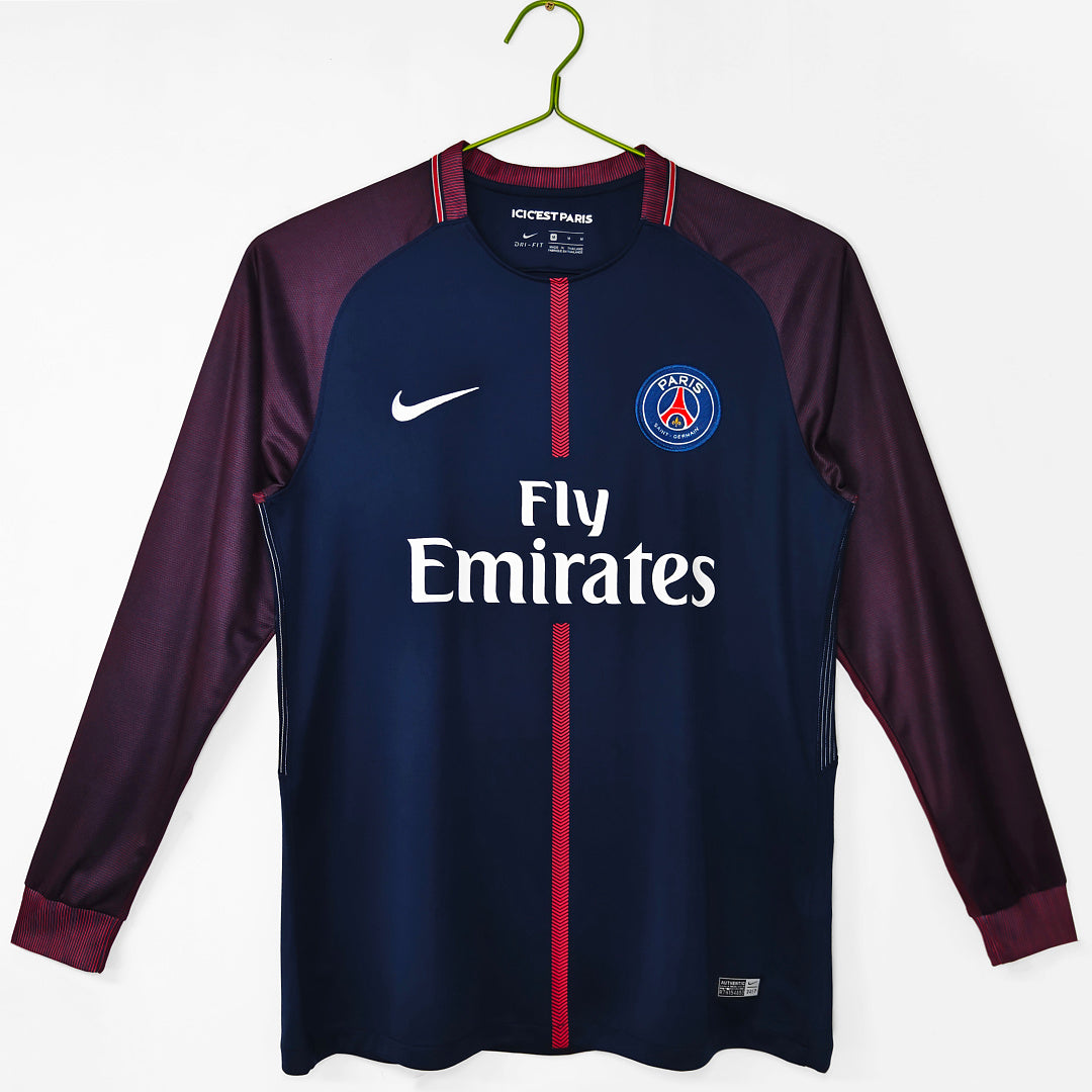 PSG 2017/18 Local Manga Larga Retro