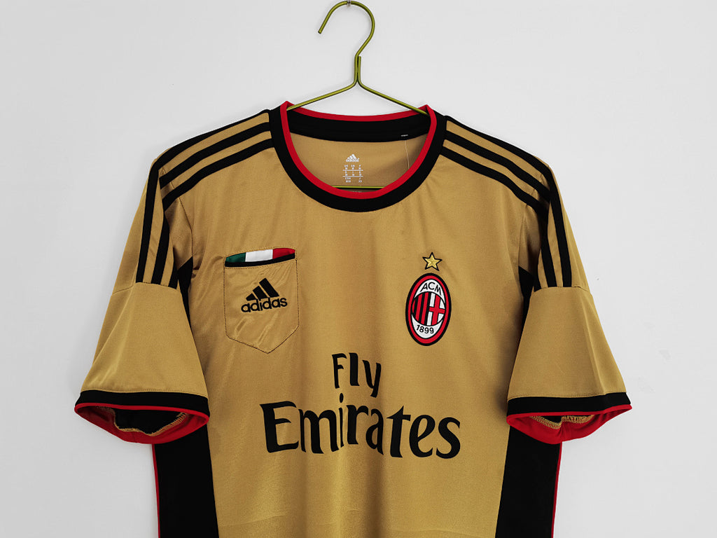 AC Milan 2013/14 Segunda Visitante Retro