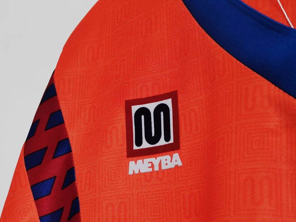 Barcelona 1991/92 Visitante Naranja