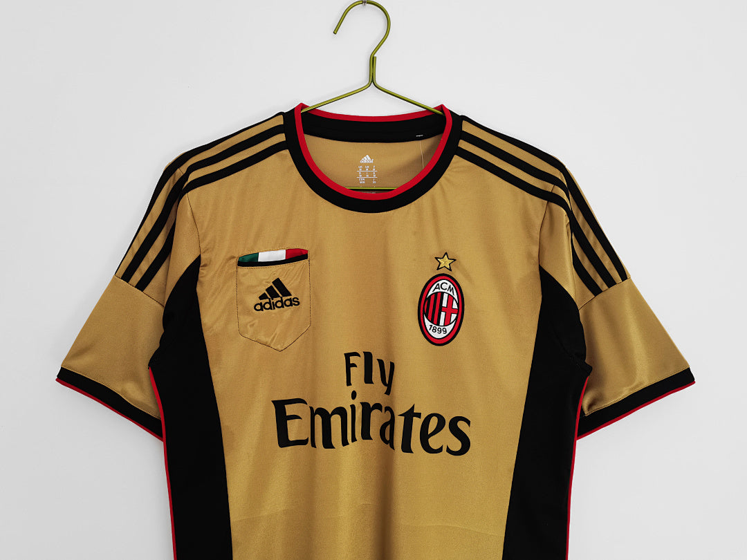AC Milan 2013/14 Segunda Visitante Retro