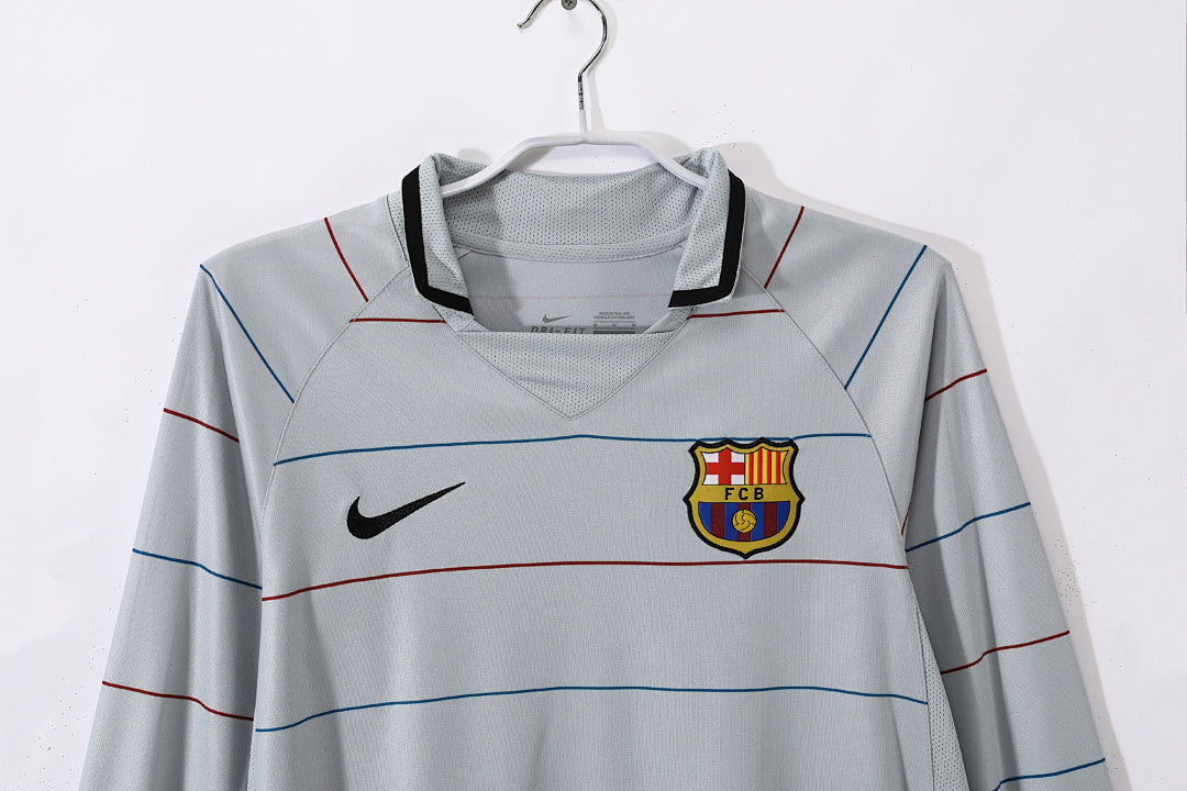 Barcelona 2003/04 Visitante Manga Larga