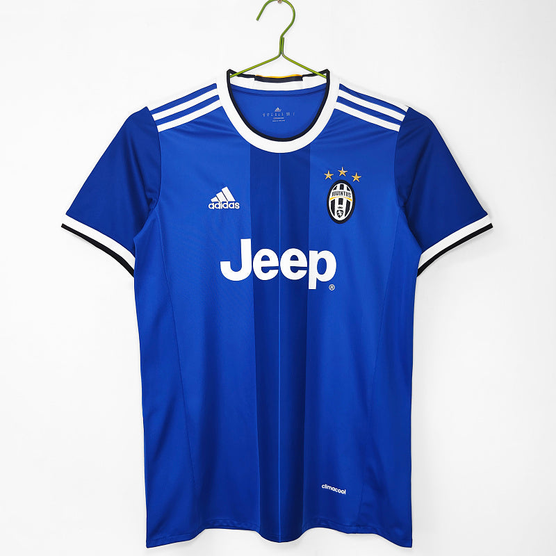 Juventus 2016/17 Visitante Azul Retro