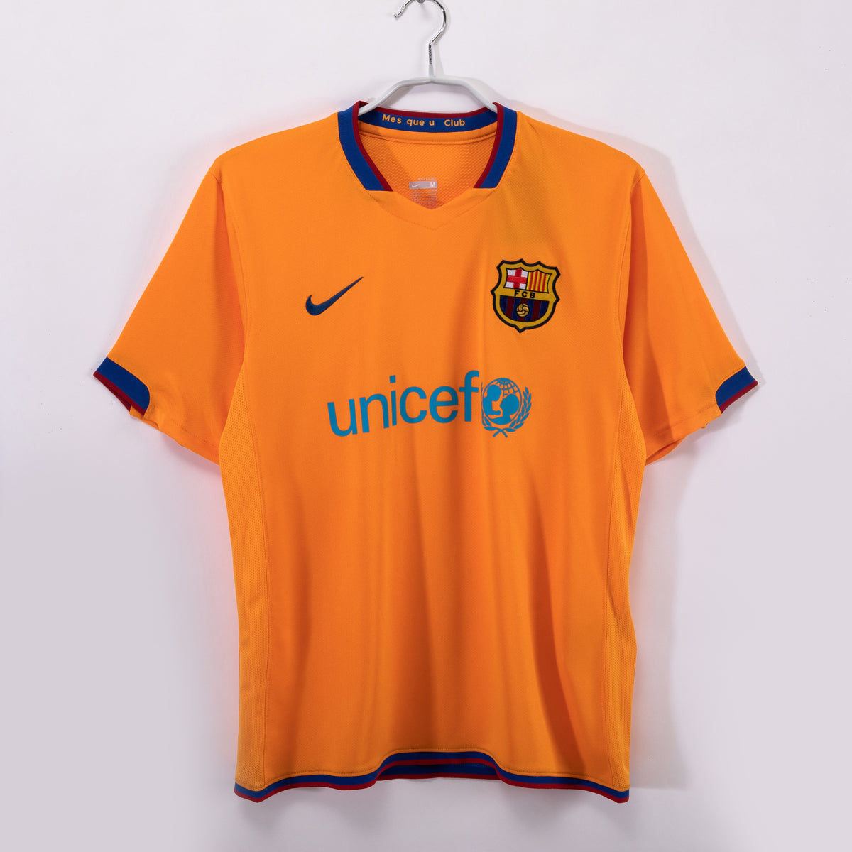 Barcelona 2006/07 Visitante Naranja