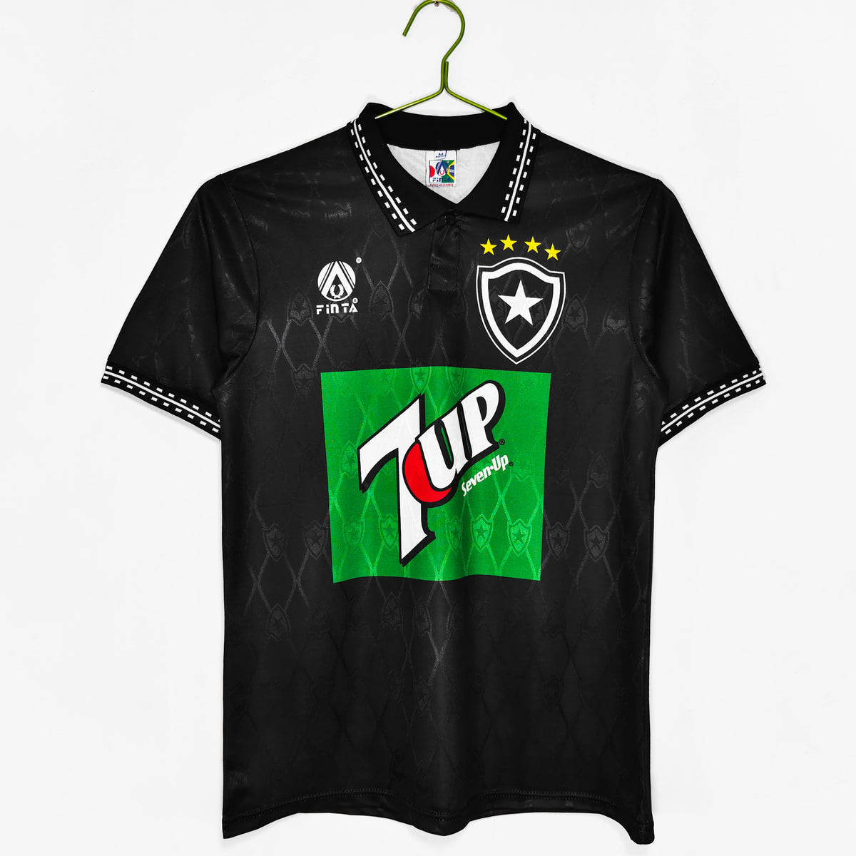 Botafogo 1995/96 Visitante Negro Retro