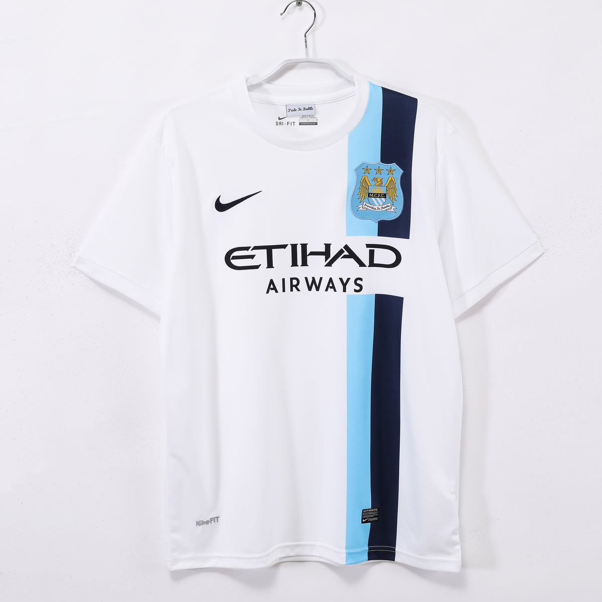 Manchester City 2013/14 Segunda Visitante Blanco