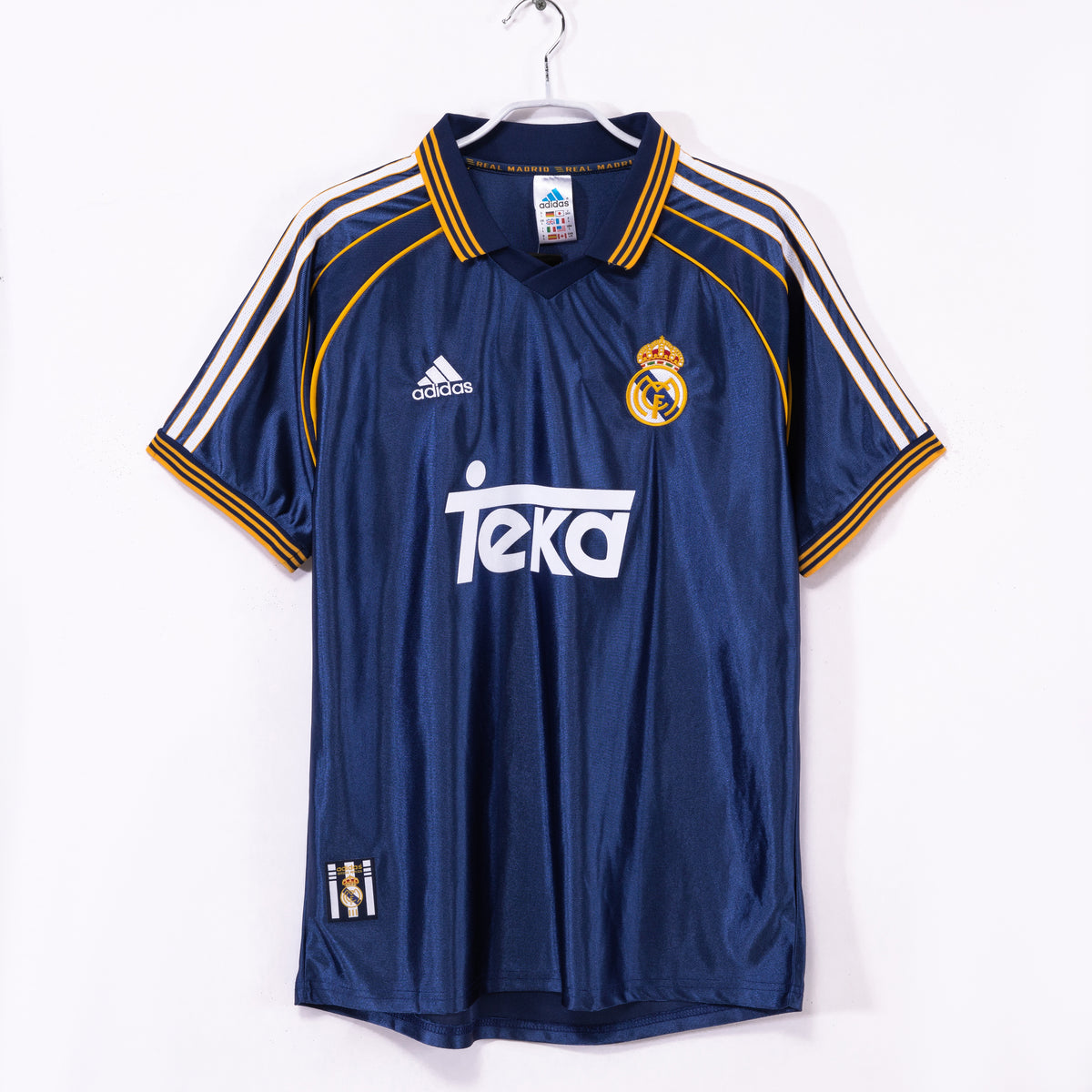 Real Madrid 1998/00 Segunda Visitante Azul Rey