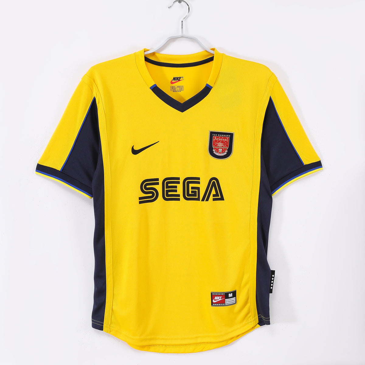 Arsenal 2000/01 Visitante Amarillo