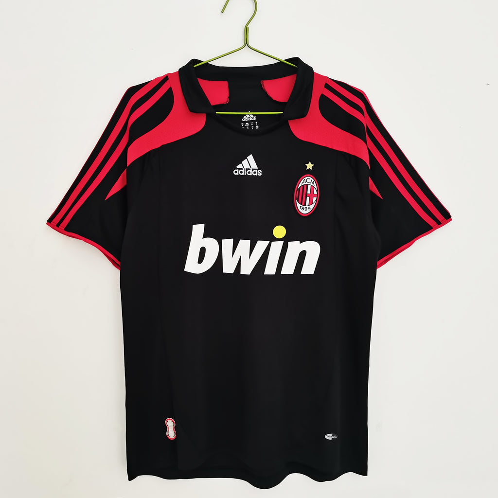 AC Milan 2007/08 Segunda Visitante Retro