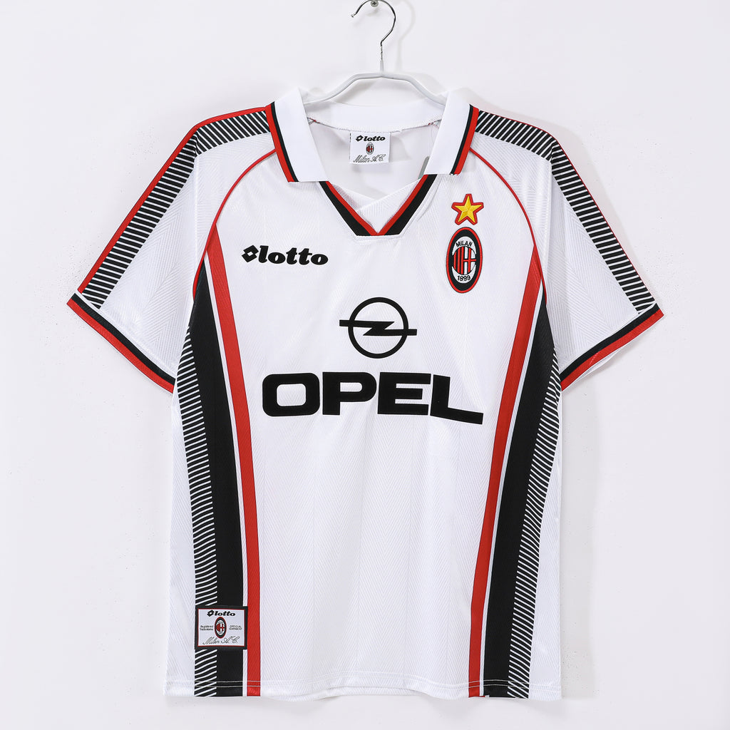 AC Milan 1997/98 Visitante Blanco