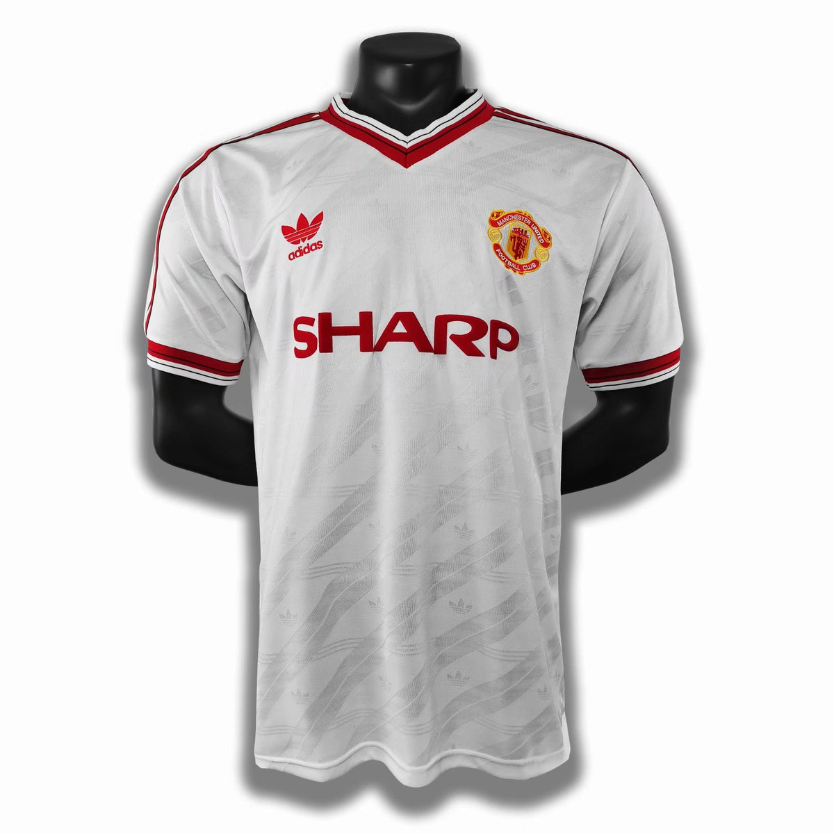 Manchester United 1986/88 Visitante Blanco