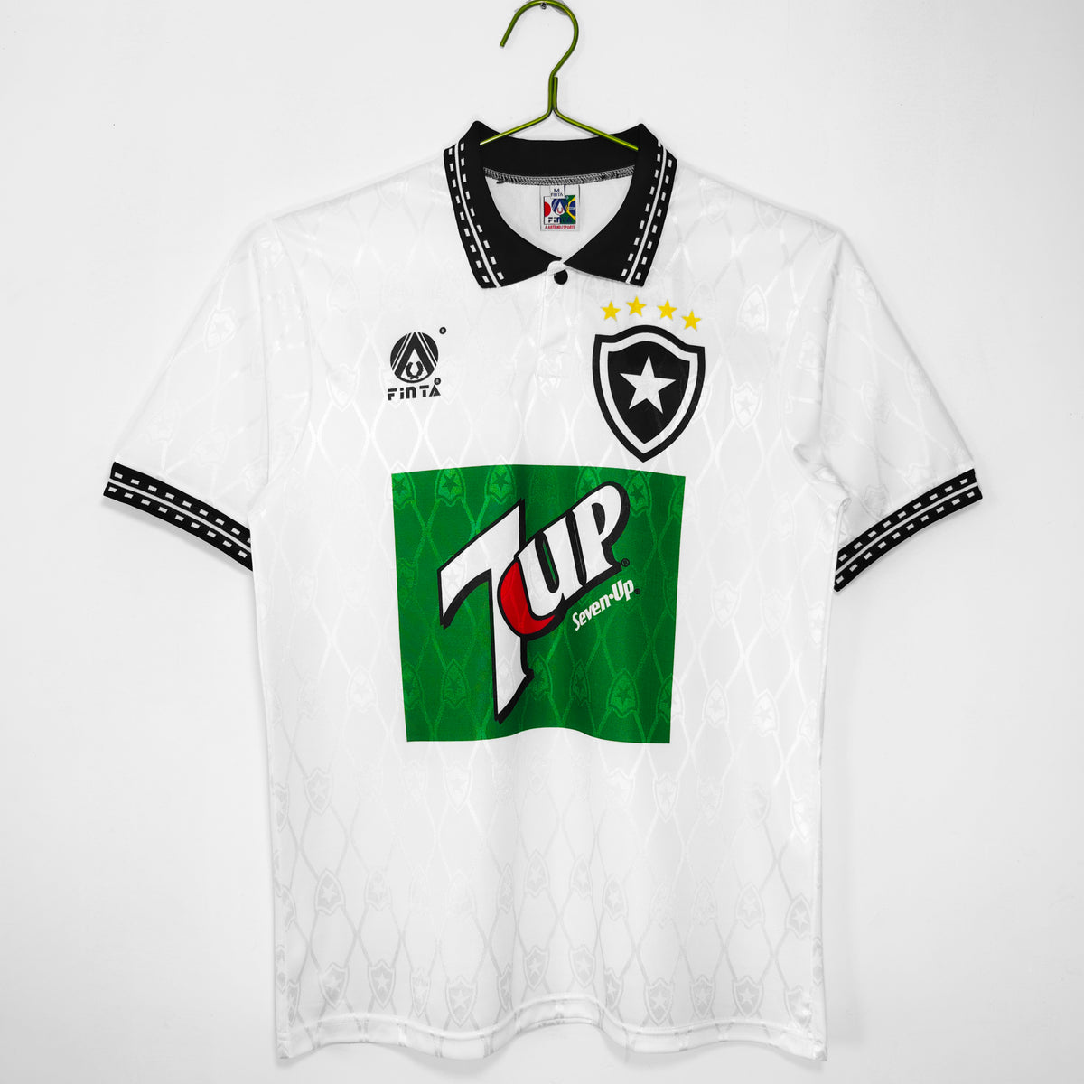 Botafogo 1995/96 Segunda Visitante Blanco Retro