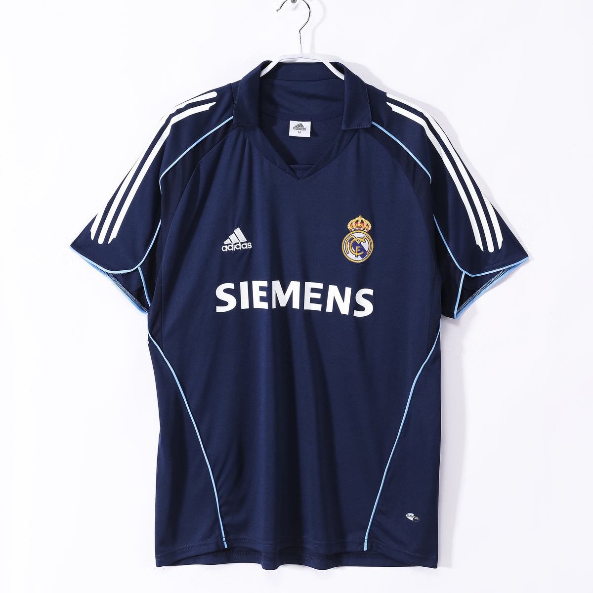 Real Madrid 2005/06 Visitante Azul Rey Retro