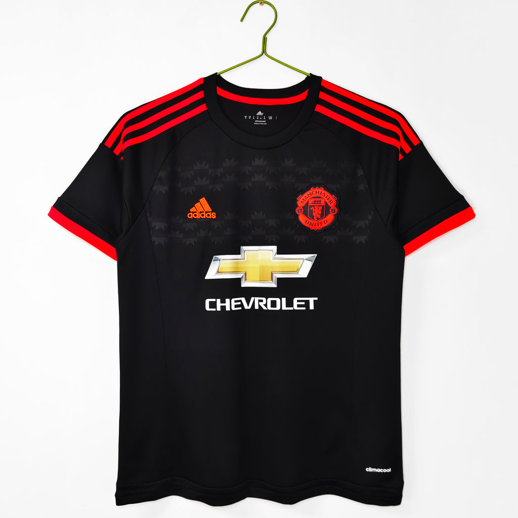 Manchester United 2015/16 Segunda Visitante Negro