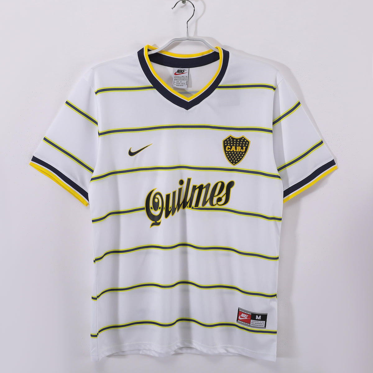 Boca Juniors 1999 Visitante Blanco Retro