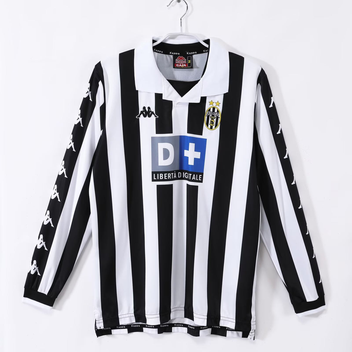 Juventus 1999/00 Local Manga Larga Retro