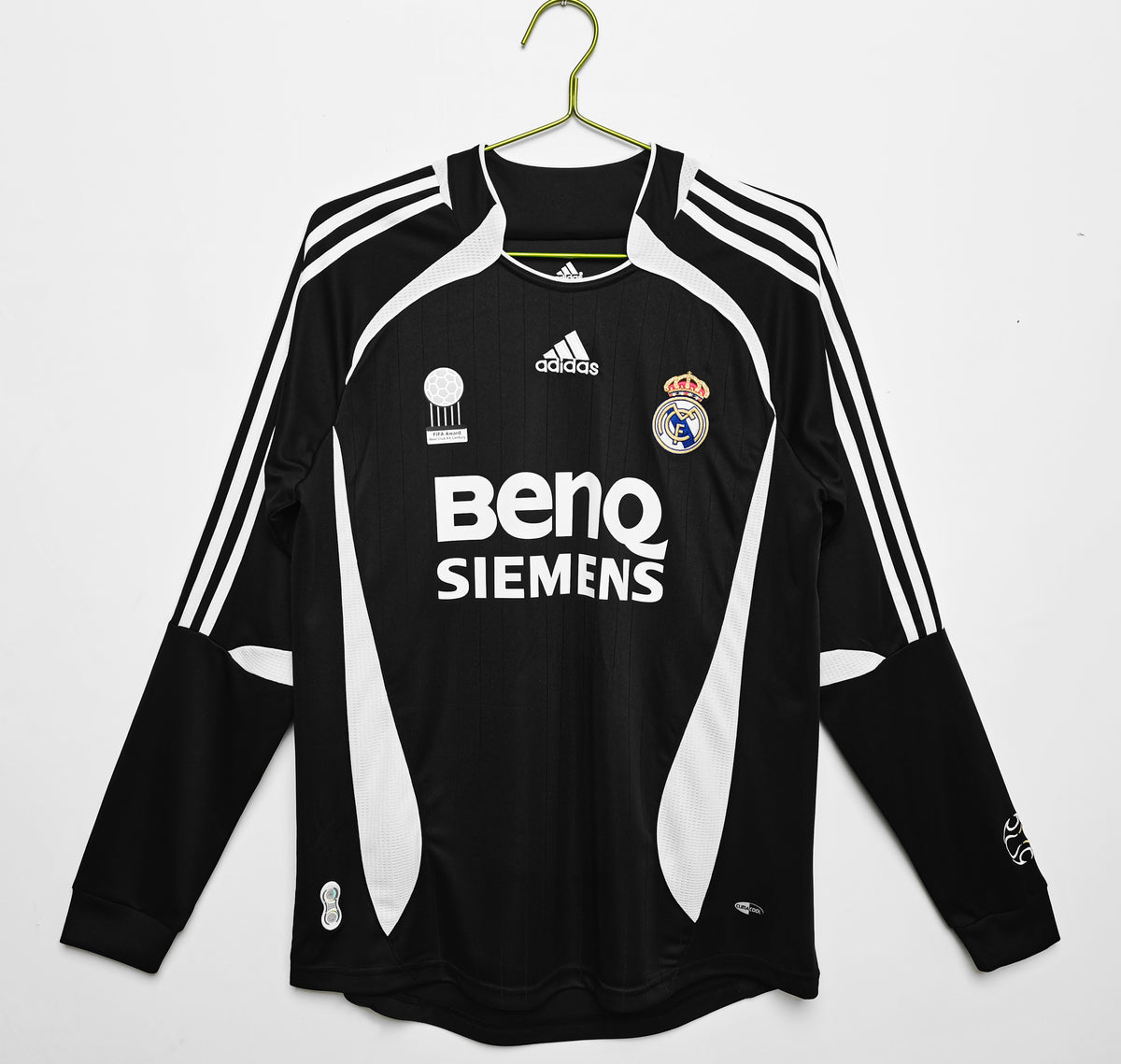 Real Madrid 2006/07 Segunda Visitante Manga Larga