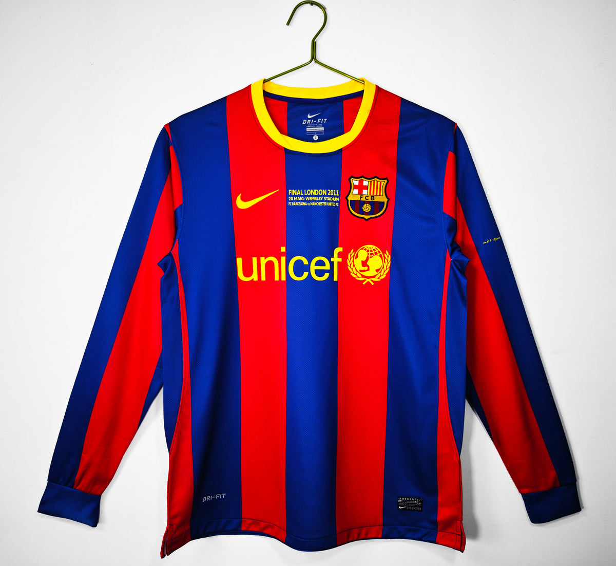 Barcelona 2010/11 Local Manga Larga Champions League