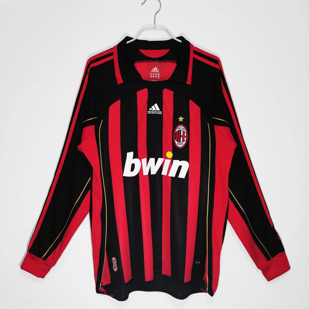 AC Milan 2006/07 Local Manga Larga