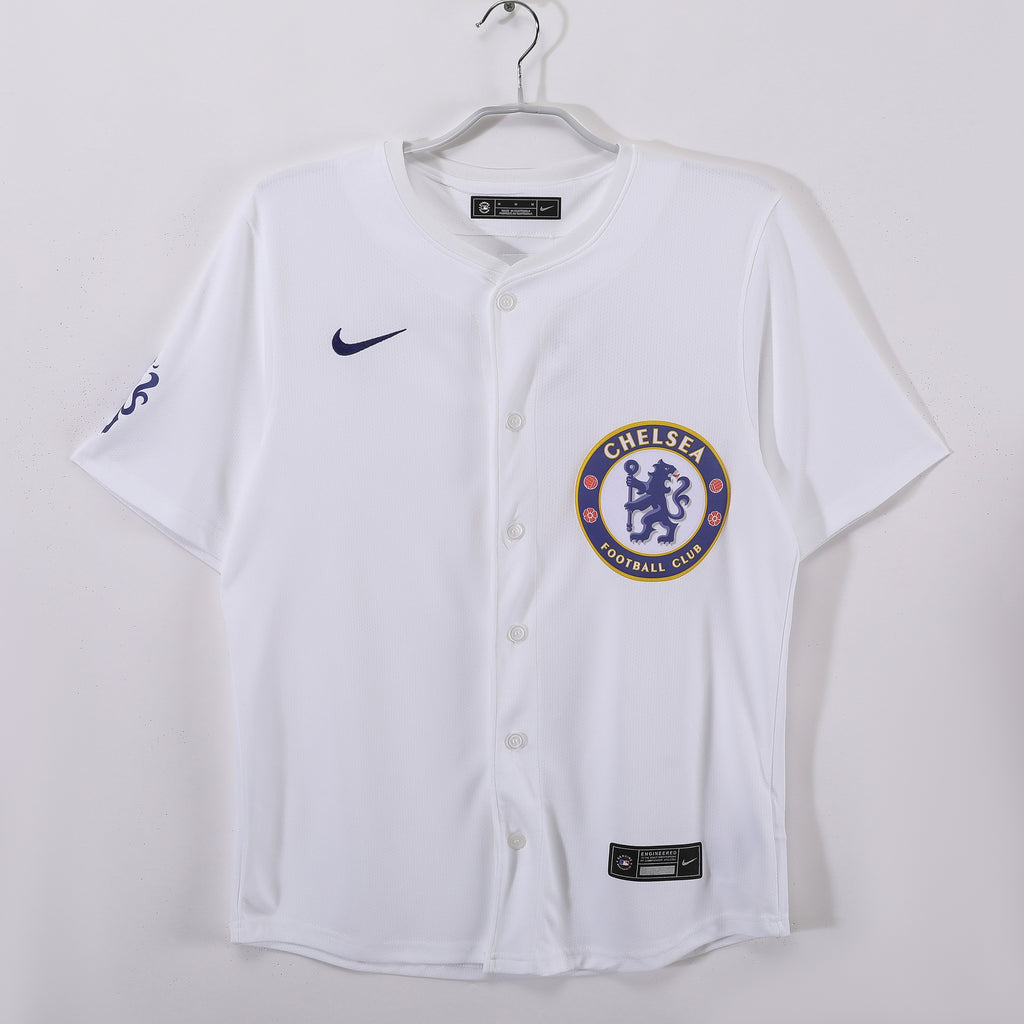 Chelsea 2025 Blanco Chaqueta Béisbol