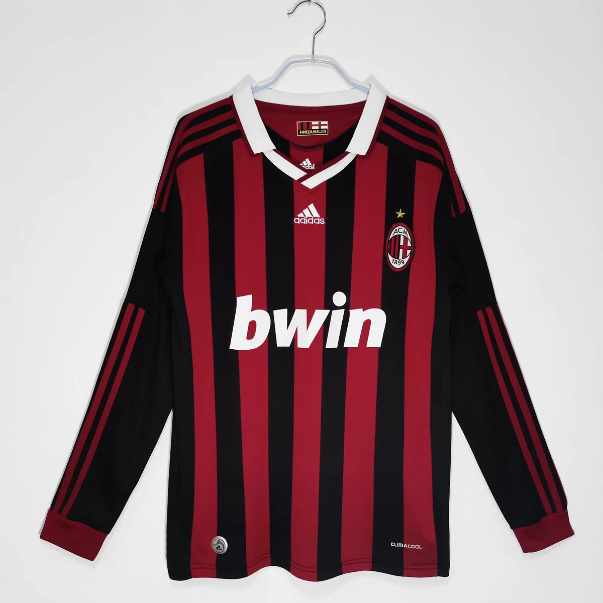 AC Milan 2009/10 Local Manga Larga