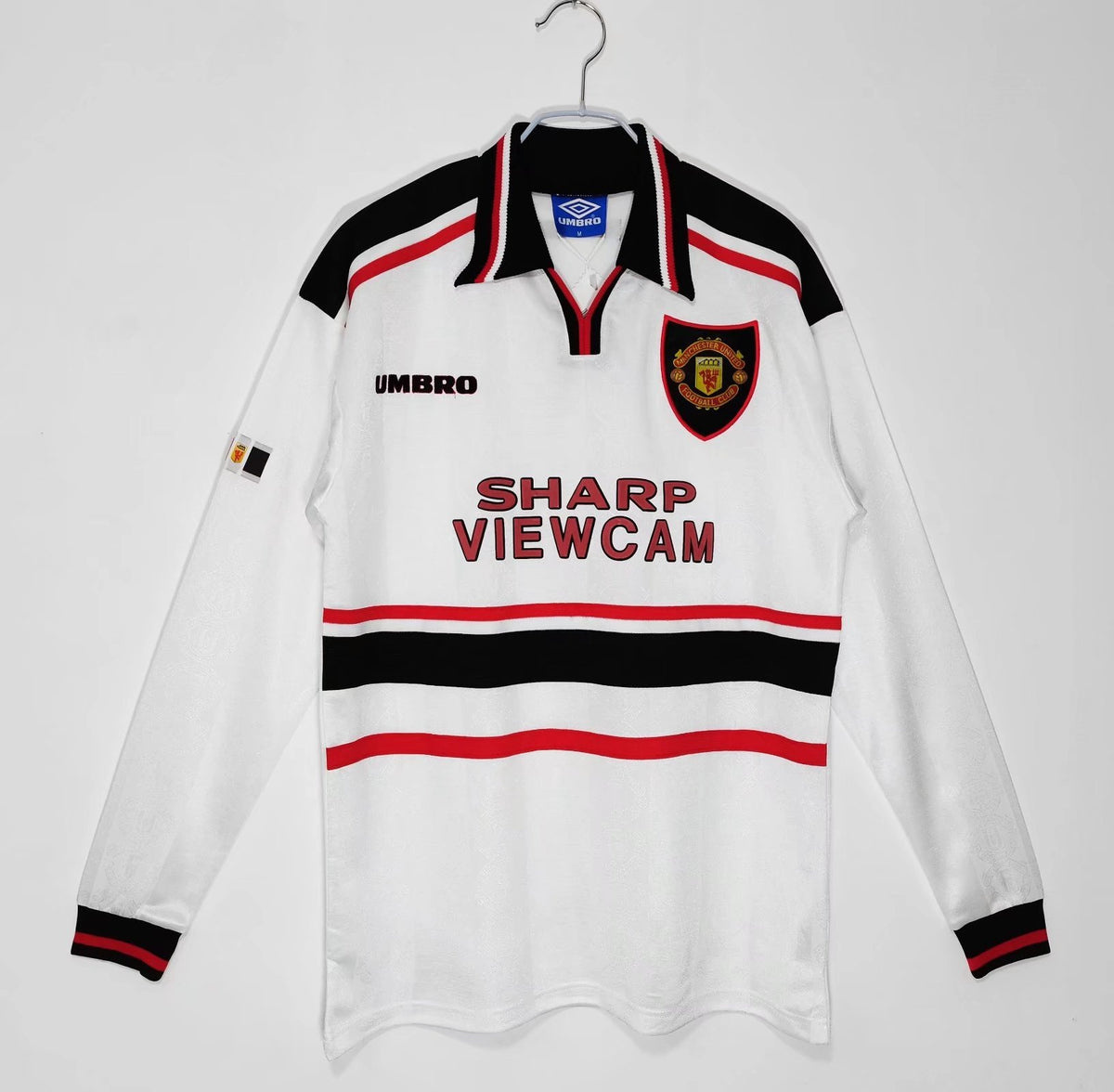Manchester United 1998/99 Visitante Manga Larga